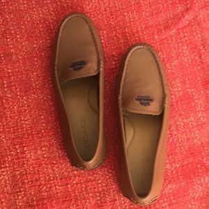Coach leather driving loafers